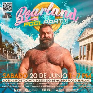 Bearland Pool Party - Junio 20, 2026